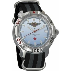 Наручные часы Восток Мужские наручные часы Восток Командирские 811290, серый, серебряный