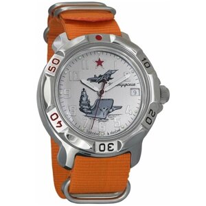 Наручные часы Восток Мужские наручные часы Восток Командирские 811402, оранжевый