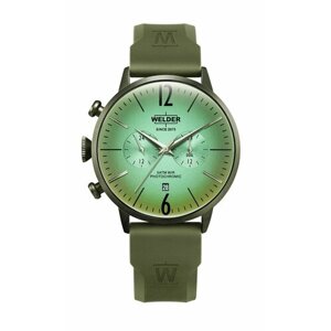 Наручные часы Welder Часы наручные мужские WELDER WWRC519, 45 мм, зеленый