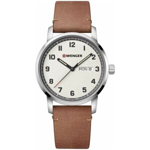 Наручные часы WENGER Швейцарские наручные часы Wenger 01.1541.117, серебряный