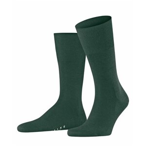 Носки Falke, 1 пара, классические, утепленные, размер 43-44, зеленый