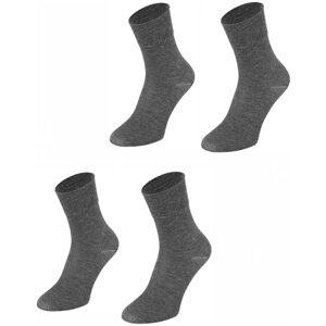 Носки Larma Socks, 2 пары, размер 45-46, серый