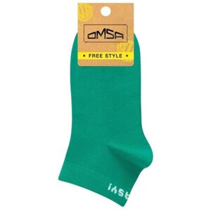 Носки Omsa, размер 42/44, зеленый