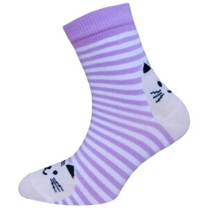 Носки Palama для девочек, размер 10, фиолетовый