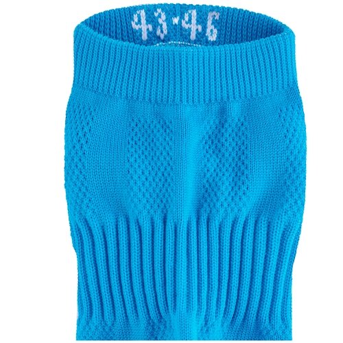 Носки Starfit, плоские швы, размер 43-46, голубой, 2 пары