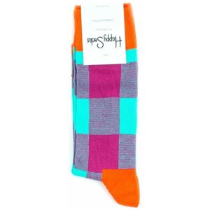 Носки унисекс Happy Socks, 1 пара, классические, фантазийные, размер 41-46, мультиколор
