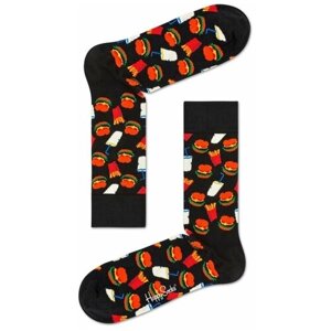Носки унисекс Happy Socks, 1 пара, классические, размер 29, черный, мультиколор