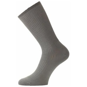 Носки унисекс Lasting, 1 пара, высокие, размер L, серый