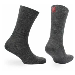 Носки унисекс Norfolk Socks, 2 пары, 2 уп., классические, размер 35-38, серый