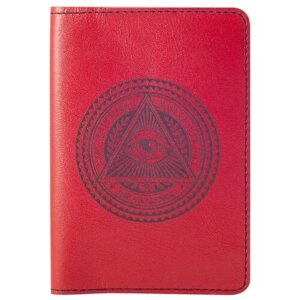 Обложка для паспорта BEREGY, красный
