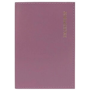 Обложка для паспорта Fostenborn, натуральная кожа, розовый