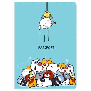 Обложка для паспорта MESHU, голубой