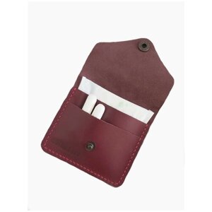 Органайзер для сумки BOCHAROFF, натуральная кожа, 11.5х11, бордовый