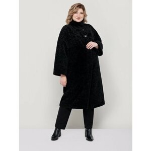 Пальто ALEF, размер 46, черный