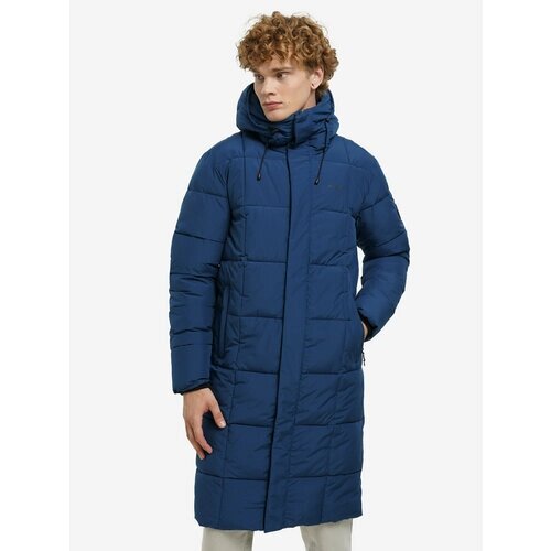 Пальто Demix, размер 52, синий