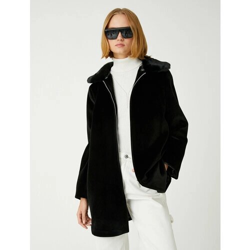 Пальто KOTON, размер 40, черный