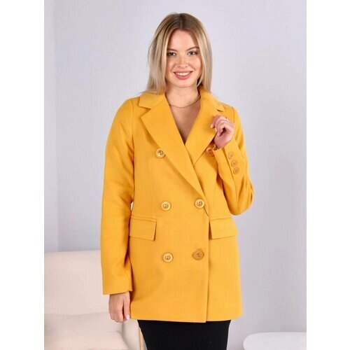 Пальто Louren Wilton, размер 40, желтый