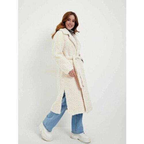 Пальто , размер 50, белый