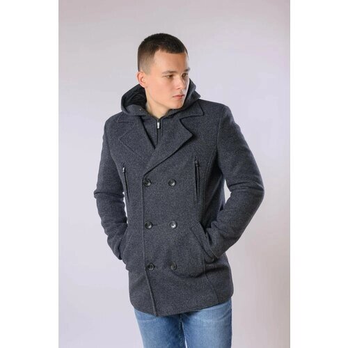 Пальто Truvor, размер 50/176, серый