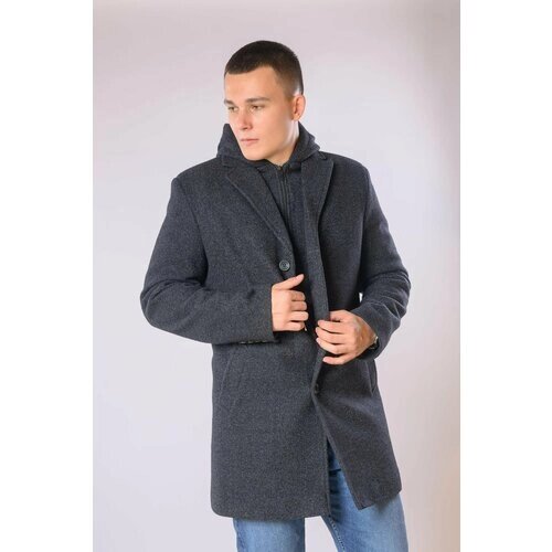 Пальто Truvor, размер 56/182, серый