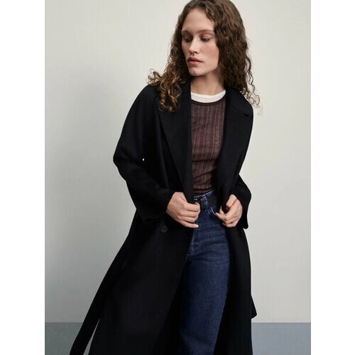Пальто Zarina, размер 2XS (RU 40)/170, черный
