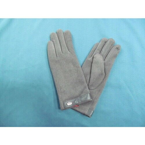 Перчатки, демисезон/зима, размер 7 1/2, серый