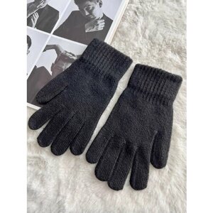 Перчатки , демисезон/зима, размер 7-9, черный