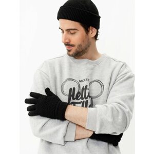 Перчатки демисезонные / перчатки мужские / перчатки черные новая модель демисезонные / перчатки шерсть /перчатки осенне-весенние мужские / перчатки