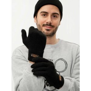 Перчатки демисезонные / перчатки мужские / перчатки черные однослойные демисезонные / перчатки шерсть /перчатки осенне-весенние мужские / перчатки