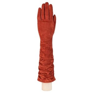 Перчатки ELEGANZZA зимние, подкладка, размер 6.5, коричневый