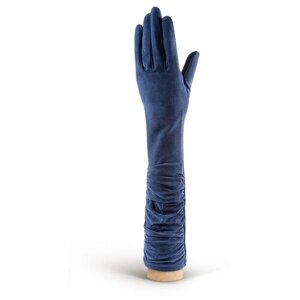Перчатки ELEGANZZA зимние, подкладка, размер 6.5, синий