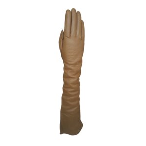 Перчатки Harmon Moda, размер 6,5, бежевый, серый