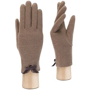 Перчатки LABBRA, подкладка, размер 7(S), коричневый