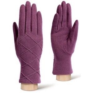 Перчатки LABBRA, шерсть, подкладка, размер 7(S), розовый