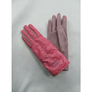 Перчатки , размер 7 1/2, розовый