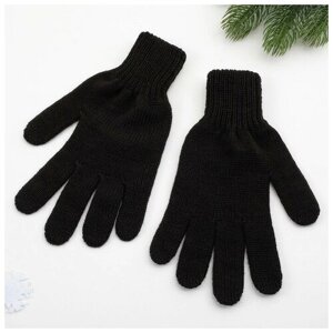 Перчатки СНЕЖАНЬ зимние, размер 7, черный