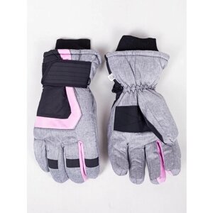 Перчатки Yo! зимние, подкладка, влагоотводящие, удлиненные, утепленные, размер 20, мультиколор