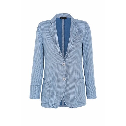 Пиджак emporio armani, размер 38, синий