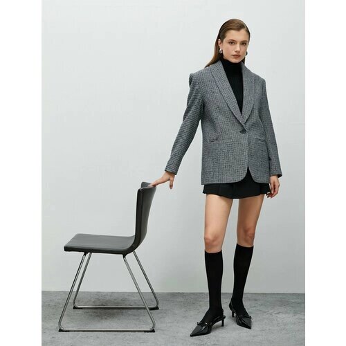 Пиджак KOTON, размер 34, серый