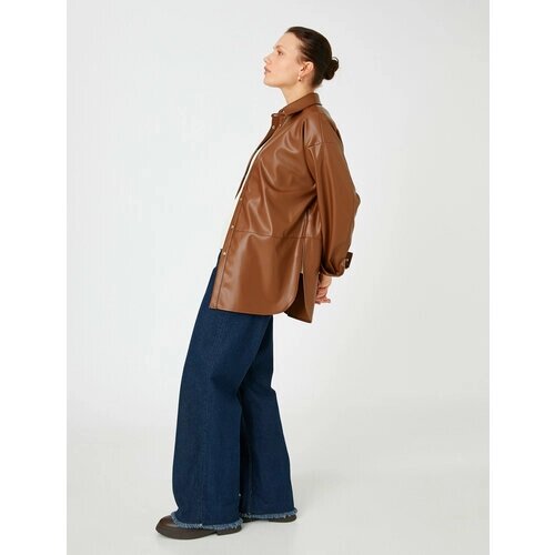Пиджак KOTON, размер 36, коричневый