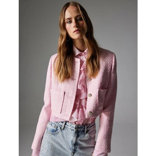 Пиджак KOTON, размер 38, розовый