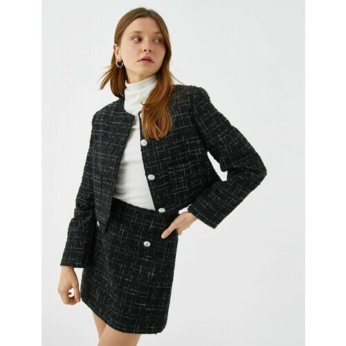 Пиджак KOTON, размер 44, черный