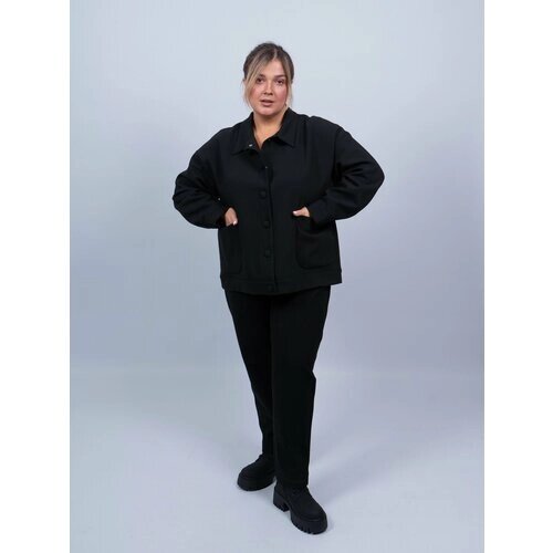 Пиджак , размер 52, черный