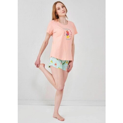 Пижама Relax Mode, размер 46, розовый