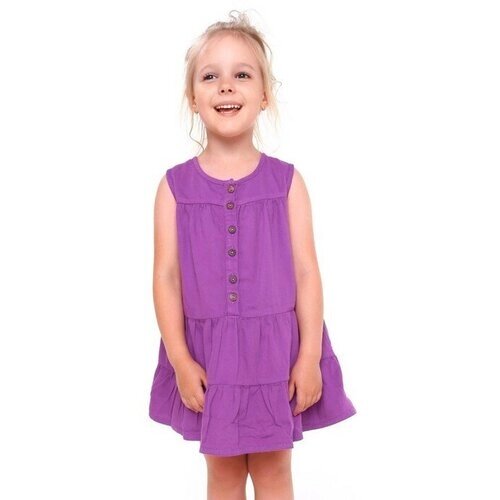 Платье для девочки, цвет фиолетовый, рост 128