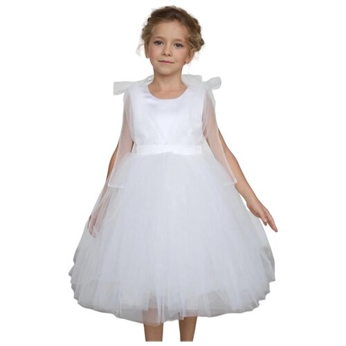 Платье KROLLY, размер 92-98, белый