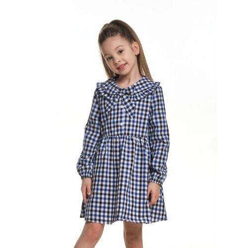 Платье Mini Maxi, хлопок, размер 86, черный, синий