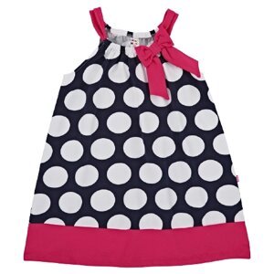 Платье Mini Maxi, хлопок, размер 92, белый, розовый