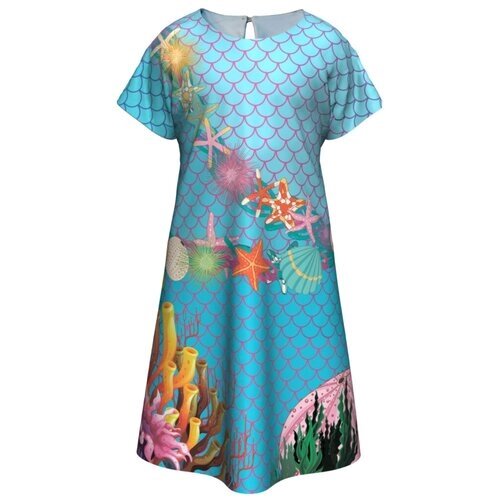 Платье морской царицы (14280) 110 см