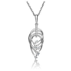 Подвеска PLATINA jewelry из золота 585 пробы с фианитом